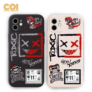 HP IQOO,IQOO Z7,IQOO Z7X,IQOO Z9,IQOO Z9X 5G "TOXIC" Protective Softcase Latest Cute Anime Motif Sil