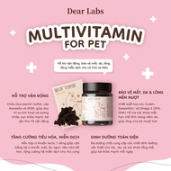 Viên nhai 5 in 1 For My Baby - Dear Labs Chống Chảy Nước Mắt biếng ăn viêm da rụng lông cho Chó Mèo