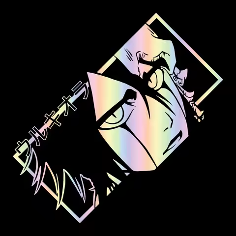 Bleach Decals Sad Hollow Anime Car Stickers Waterproof JDM Accessories Auto Exterior Decorations Car