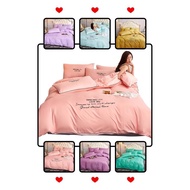4in1 King size SILK DUVET COVER