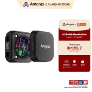 Amgras IceWorld Ultra2 Mobile Phone Cooling Radiator With External Wireless Battery Magnetic Back Cl