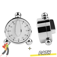 PATH Kitchen Timer, 60minutes Countdown Mechanical Timer, Kitchen Tools Manual Egg Shaped Loud Alarm