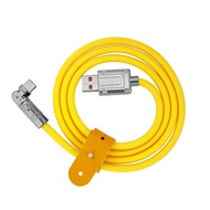 Raimondo 6A 120W Kabel Putar Zinc Alloy Fast Charging Cable Kabel Data  Rotasi 180⁰ Kabel Pengisi Da