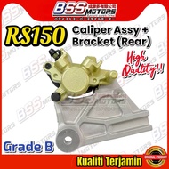 RSX150 RS150 (1SET) Rear Brake Pump Caliper Siap Bracket STANDARD Belakang Disc Pump Tapak Brek Pad