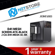 JONSBO D41 MESH SCREEN ATX -BLACK-J-CA-D41-MESH-SC-BK