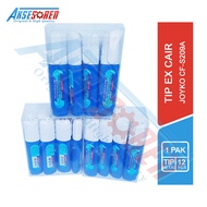 Tipe X Fluid Joyko [CF-S209A/12 pcs] / tipe x cair Penghapus Pulpen / Corection Tape / Tipe X Joyko 