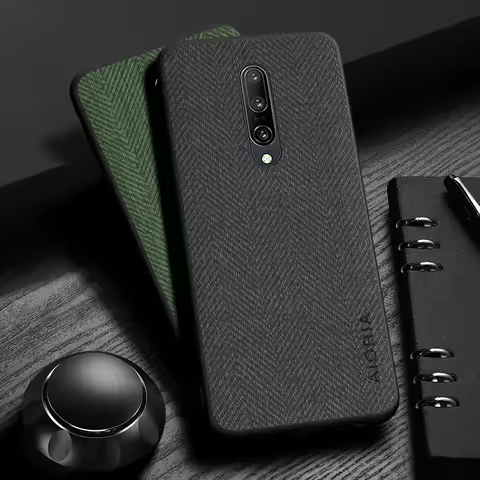 Case for Oneplus 7 Pro 7T 7T Pro 6T Design Simple, Lightweight, Durable Leather wood grain cover for