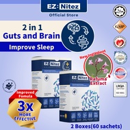 【EZ:Nitez+】Melatonin-free Sleep Aid Probiotic Supplement Tidur Bantu Kurang Insomnia  睡眠益生菌 改善失眠 焦虑 