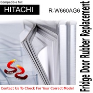 Hitachi Refrigerator Fridge Door Seal Gasket Rubber Replacement R-W660AG6 - wirasz
