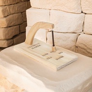 DecisionMaker Magnetic Decision Device Decision Ball Book of Destiny Wooden Oak Decision Maker Deskt