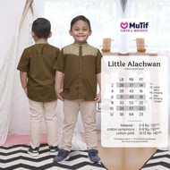 MUTIF | SARIMBIT MUTIF | Sarimbit Tiffani Cashew Brown - Beige | Familly Series | MuTif Woven [ORI