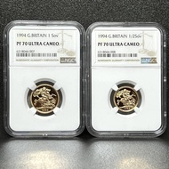 1994 年英國 5 Sovereign 收藏金幣 NGC PF70UC