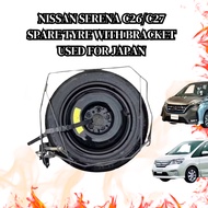 NISSAN SERENA C26/C27 SPARE TYRE WITH BRACKET USED FOR JAPAN ORI JAPAN USED