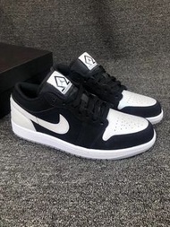 Air Jordan 1 Low SE復古籃球鞋 黑白