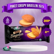 ( PAKET ) Roti Crispy Bagelen Sharon Bakery 200gr