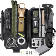 Camping Outdoor Travel Emergency Box Multifunctional Tactical Equipment Emergency Survival Kit Survi