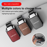 1 / 2 Pieces Multifunction Universal Leather ABS Car Sun Visor Eye Glasses Sunglasses Ticket Card Ho