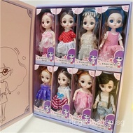 Packing dolls for pretend play16Centimeter birthday gift girl set doll gift box princess independent