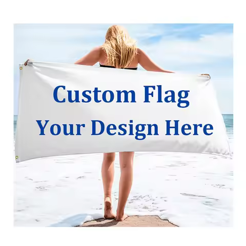Custom 4x6 FT Flag Personalized Outdoor Flags Tapestry - Design Print Your Own Logo/Picture/Photo/Te