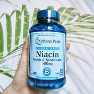 Flush Free Niacin+ Inositol Nicotinate 500 mg 250 Rapid Release Capsules (Puritan's Pride®) B-3 ไนอะซิน วิตามินบี 3
