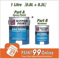 1 LITER EA4 💥OFFER💥 Nippon Paint Floor Paint Protective Coating EA4 Finish 1 Liter - Epoxy 1L