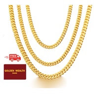 🎁916 Gold Chain /Rantai Leher Gajah Emas 916