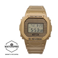 Casio G-Shock DWE-5600 Lineup Carbon Core Guard Structure Hip Hop Gold Resin Band Watch DWE5600HG-1D DW-E5600HG-1D DW-E5