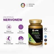 LPM Orthflex Nervonew with Alpha Lipoic Acid Vitamin B1 B6 B12 Support Nerve Protection & Body Cells