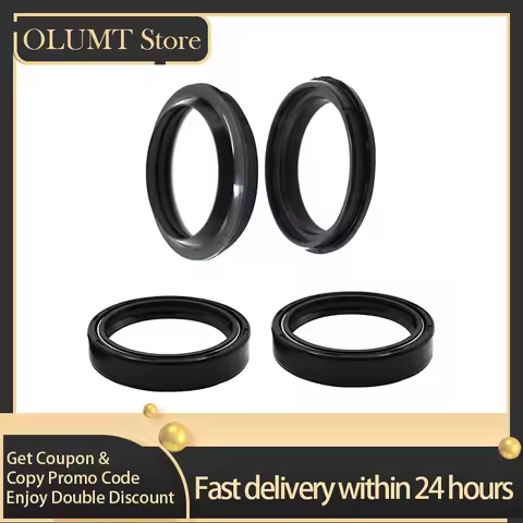 41x53x8 41 53 Motorcycle Fork Damper Oil Seal & Dust Seal For Yamaha FZS600 FAZER YZF-R1 XT600 XT600