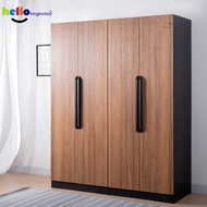 [Kingswood] Jago 2 | 3 | 4 Doors Wardrobe, Solid Plywood, Available in 7 Sizes (2.5-6ft)