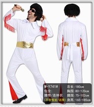 Halloween Costumes King Of Singers Costume Dancers Adult Elvis Costumes Elvis Plays sell goods
