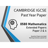IGCSE Past Year Papers 0580 Mathematics + FREE 1GB Pendrive Fast delivery Ready stock