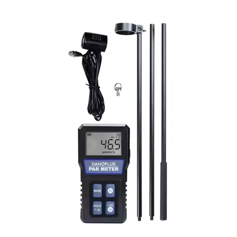 Waterproof Probe Light Meter Digital Display Light Energy Meter Probe Illuminometer Split Type Light