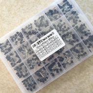 24Values TO-92 Transistor Assortment Assorted Kit Each BC327 BC337 BC517 BC547 BC548 BC549 2N2222 39