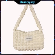 [illusoryy.my] Bubble Bags Cylinder Handbag Women Lady Commuting Bag (Cylinder Handbag)