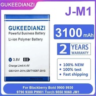 High-Efficiency Mobile Phone Battery 3100Mah J-M1 For Blackberry Bold 9900 9930 9790 9380 P9981 Torc