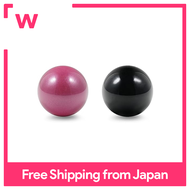 Perixx PERIPRO-303 X2D Replacement Trackball Set of 2 PERIMICE-517/717/520/720 Replacement Balls Compatible with Logitech/M575/M570/ELECOM Trackball Mouse - Glossy Finish - Black and Pink Two color set of [item].