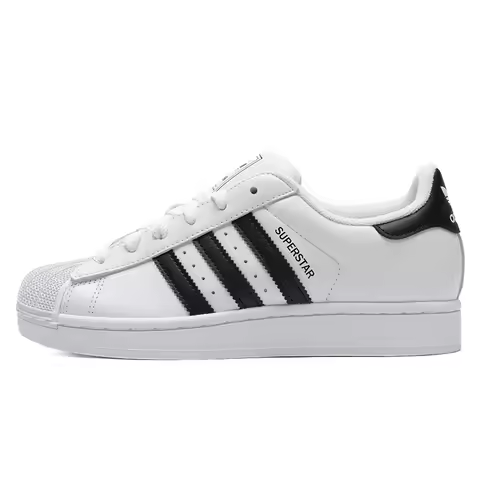 Adidas Men's and Women's Shoes Clover Superstar Ii Sports Shoes Shell Toe Retro Casual Sneakers Ih86
