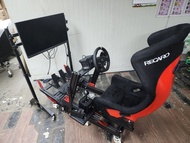 MOZA R5 Racing 模擬器 賽車座椅 軚盤