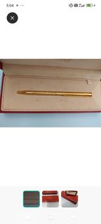 S.T. Dupont 金色原子筆