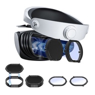 VOWELS ป้องกัน-ฝุ่น ตัวป้องกันเลนส์ VR ป้องกันรอยขีดข่วน สากลสากลสากล ฝาปิดเลนส์ แว่นตา VR สำหรับแว่นตา ทนทานต่อการใช้งาน ฝาครอบเลนส์ VR สำหรับ PS VR/Playstation VR2 PS VR,
