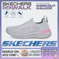 Women's Sneakers Skechers_GO WALK Kasut Perempuan Ligh Sport Shoes breathable women walking shoes Kasut Sukan