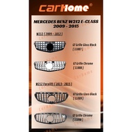 MERCEDES BENZ W212 E CLASS 2009 - 2012 GT FRONT GRILLE BLACK CHROME FACELIFT 2013 - 2015 gt front gr