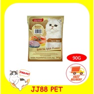 Misha Cat Wet Pouch/ Wet Food/Misha Makanan Kucing 90g