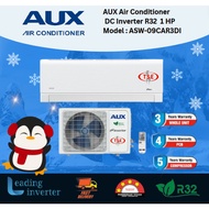 AUX (ASW-09CAR3DI) 1.0HP Air Conditioner Fast Cooling DC Inverter R32 Type 4-star