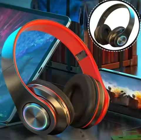 2026NEW B39 Head-mounted Wireless Bluetooth Headphones With Mic Noise Cancelling Headsets Stereo Spo