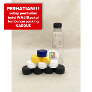 Botol Minyak Square 250 ml (Kotak) / Botol Plastik 250 ml LN - 10 pcs