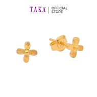 TAKA Jewellery 999 Pure Gold Earrings