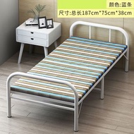 Others - 折疊床 單人床 家用辦公室午休床 簡易床 木板床 便攜 出租屋鐵床（快遞送貨上門）（平行進口）