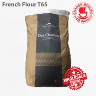 T65 French Flour 1KG / High Protein Bread Flour / T65 French Wheat Flour / Des Champ (Repack)